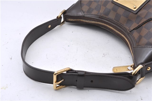 Authentic Louis Vuitton Damier Canvas Thames PM Shoulder Bag N48180 LV 6118D