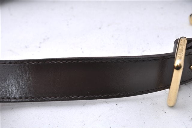 Authentic Louis Vuitton Damier Canvas Thames PM Shoulder Bag N48180 LV 6118D