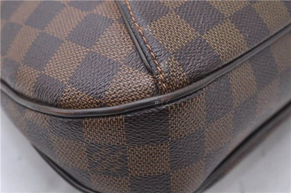 Authentic Louis Vuitton Damier Canvas Thames PM Shoulder Bag N48180 LV 6118D
