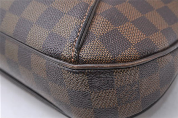 Authentic Louis Vuitton Damier Canvas Thames PM Shoulder Bag N48180 LV 6118D
