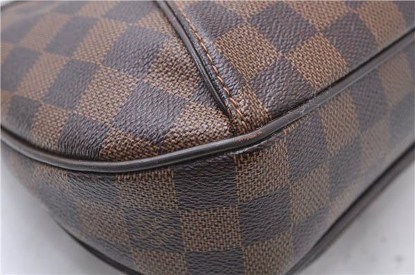 Authentic Louis Vuitton Damier Canvas Thames PM Shoulder Bag N48180 LV 6118D