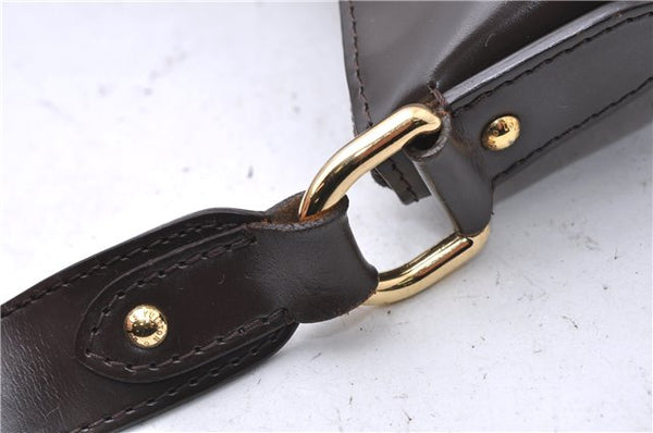 Authentic Louis Vuitton Damier Canvas Thames PM Shoulder Bag N48180 LV 6118D