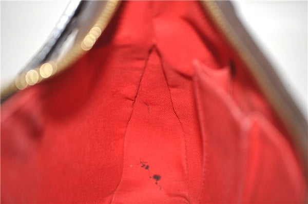 Authentic Louis Vuitton Damier Canvas Thames PM Shoulder Bag N48180 LV 6118D