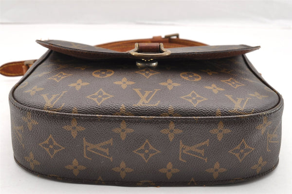 Auth Louis Vuitton Monogram Saint Cloud GM M51242 Shoulder Cross Bag Junk 6118I