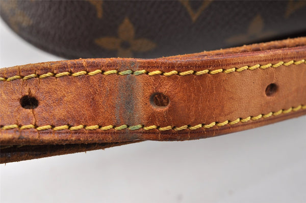 Auth Louis Vuitton Monogram Saint Cloud GM M51242 Shoulder Cross Bag Junk 6118I