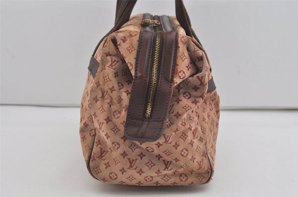 Authentic Louis Vuitton Monogram Mini Josephine GM Hand Bag Pink M92213 LV 6119I