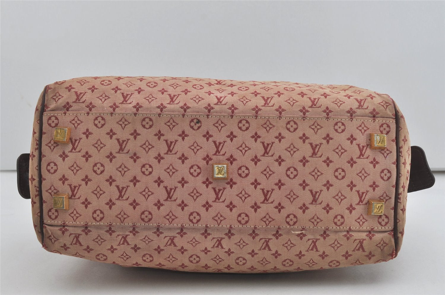 Authentic Louis Vuitton Monogram Mini Josephine GM Hand Bag Pink M92213 LV 6119I