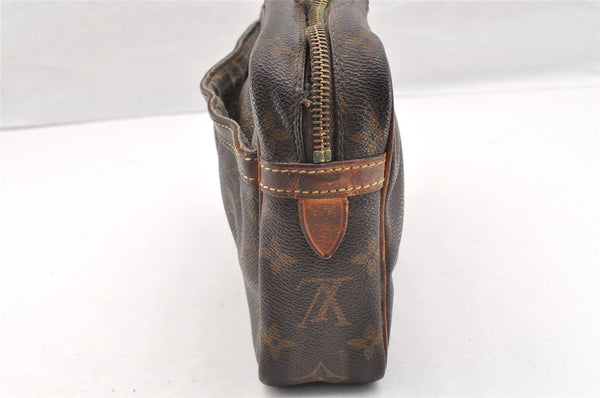 Authentic Louis Vuitton Monogram Compiegne 23 Clutch Hand Bag M51847 Junk 6120I