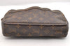 Authentic Louis Vuitton Monogram Compiegne 23 Clutch Hand Bag M51847 Junk 6120I