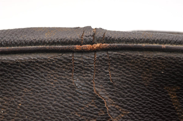 Authentic Louis Vuitton Monogram Compiegne 23 Clutch Hand Bag M51847 Junk 6120I