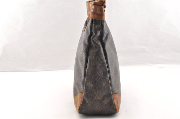Authentic Louis Vuitton Monogram Boulogne 30 Shoulder Cross Bag M52165 LV 6121I