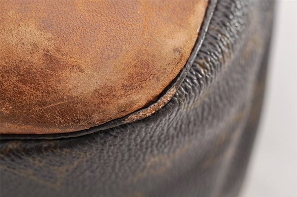 Authentic Louis Vuitton Monogram Boulogne 30 Shoulder Cross Bag M52165 LV 6121I