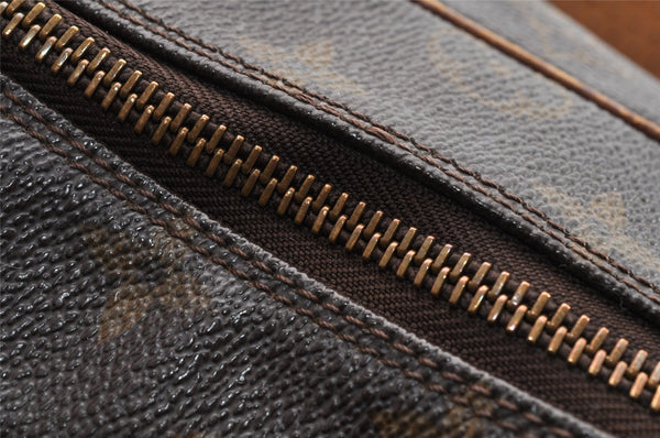 Authentic Louis Vuitton Monogram Boulogne 30 Shoulder Cross Bag M52165 LV 6121I