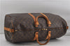 Auth Louis Vuitton Monogram Keepall Bandouliere 55 Boston Bag M41414 LV 6122D