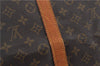 Auth Louis Vuitton Monogram Keepall Bandouliere 55 Boston Bag M41414 LV 6122D