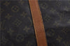 Auth Louis Vuitton Monogram Keepall Bandouliere 55 Boston Bag M41414 LV 6122D