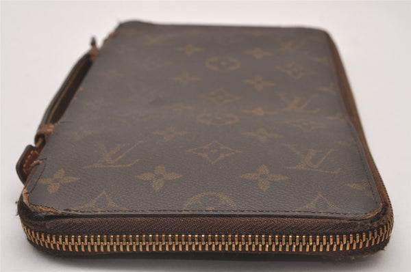 Authentic Louis Vuitton Monogram Organizer de Voyage Travel Case M60119 LV 6122I