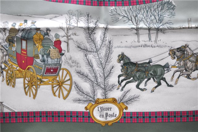 Authentic HERMES Carre 90 Scarf 