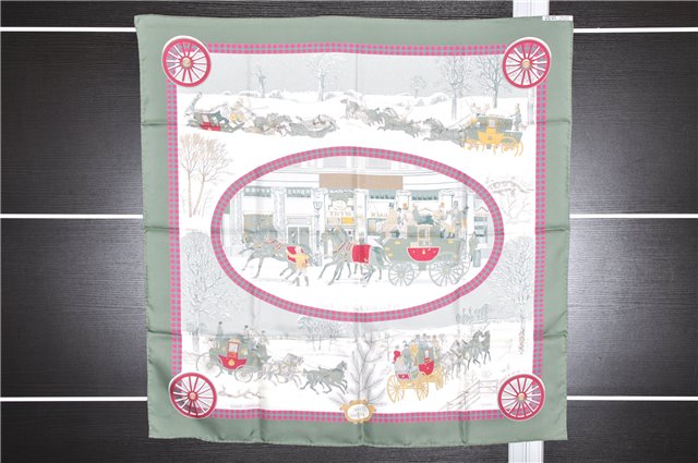 Authentic HERMES Carre 90 Scarf 