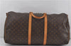 Auth Louis Vuitton Monogram Keepall Bandouliere 60 Boston Bag M41412 LV 6125D