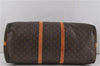 Auth Louis Vuitton Monogram Keepall Bandouliere 60 Boston Bag M41412 LV 6125D