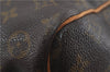 Auth Louis Vuitton Monogram Keepall Bandouliere 60 Boston Bag M41412 LV 6125D