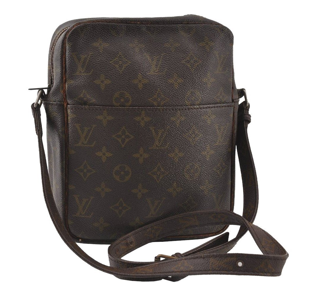 Auth Louis Vuitton Monogram Petit Marceau Shoulder Cross Bag Old Model LV 6125I