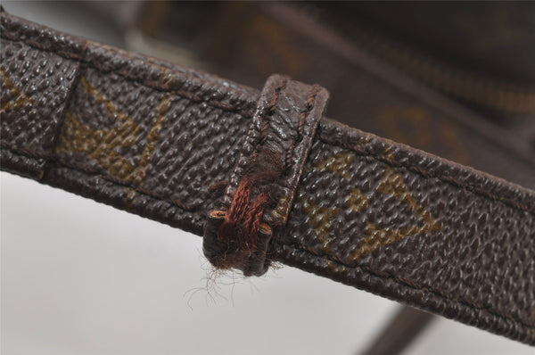 Auth Louis Vuitton Monogram Petit Marceau Shoulder Cross Bag Old Model LV 6125I