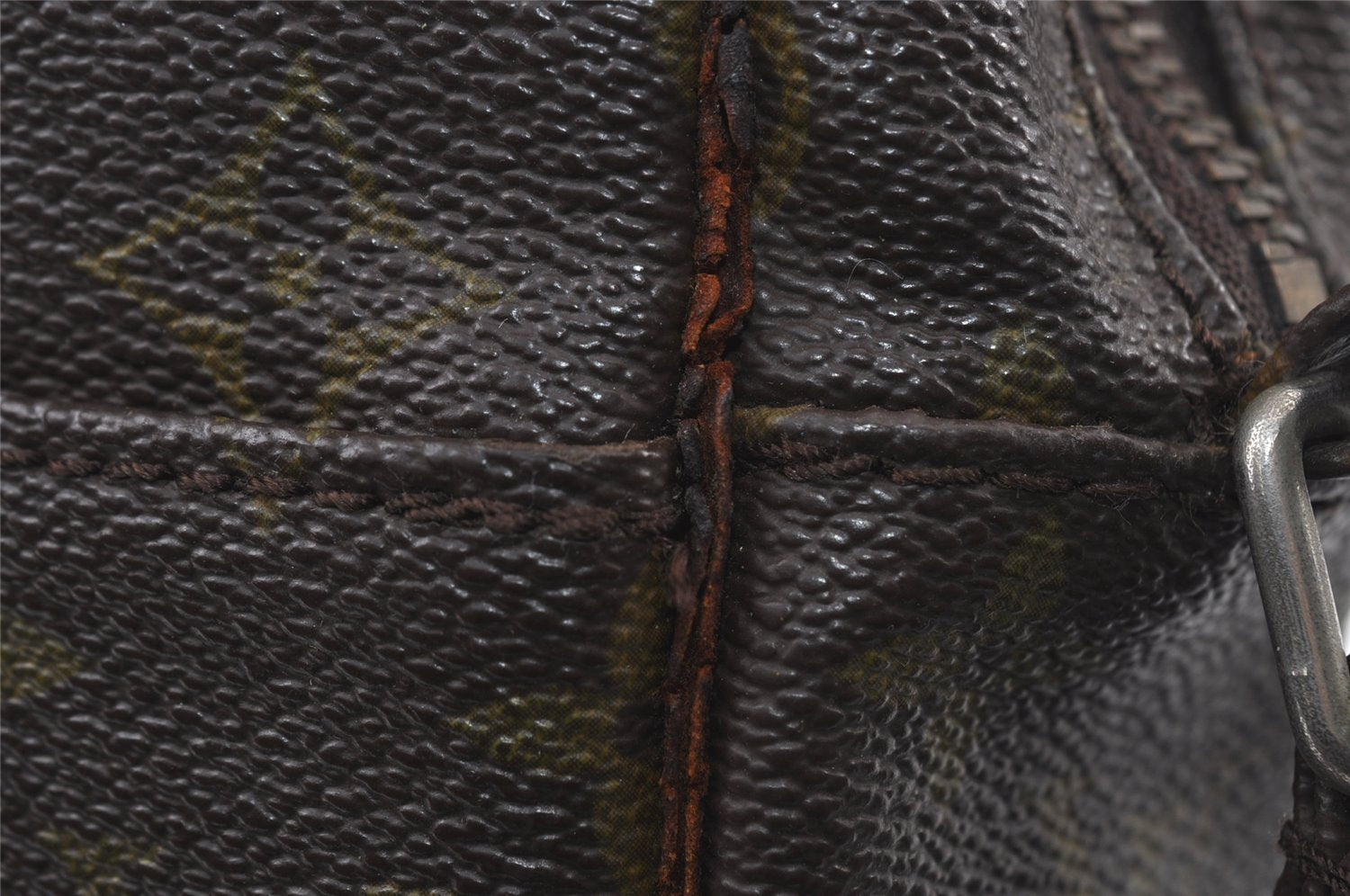 Auth Louis Vuitton Monogram Petit Marceau Shoulder Cross Bag Old Model LV 6125I