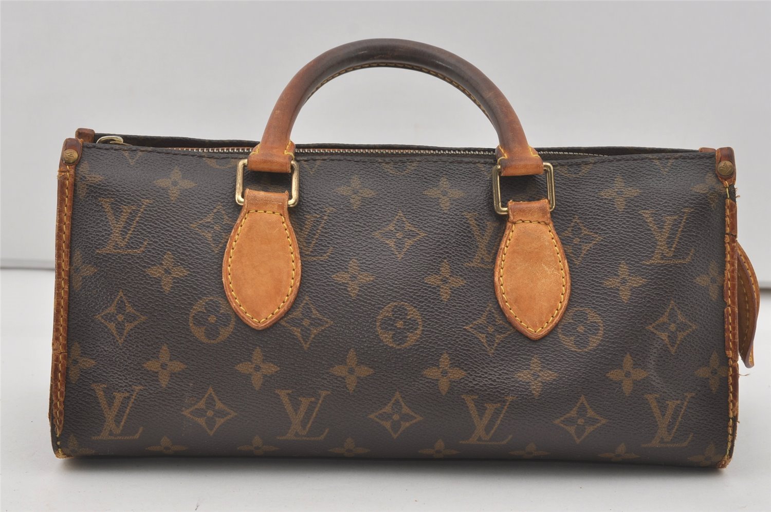 Authentic Louis Vuitton Monogram Popincourt Hand Bag M40009 LV 6126I