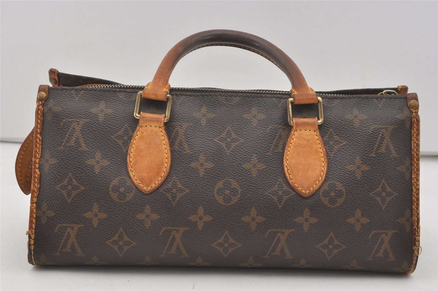 Authentic Louis Vuitton Monogram Popincourt Hand Bag M40009 LV 6126I