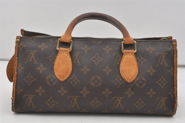 Authentic Louis Vuitton Monogram Popincourt Hand Bag M40009 LV 6126I
