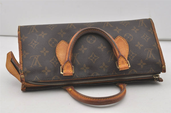Authentic Louis Vuitton Monogram Popincourt Hand Bag M40009 LV 6126I