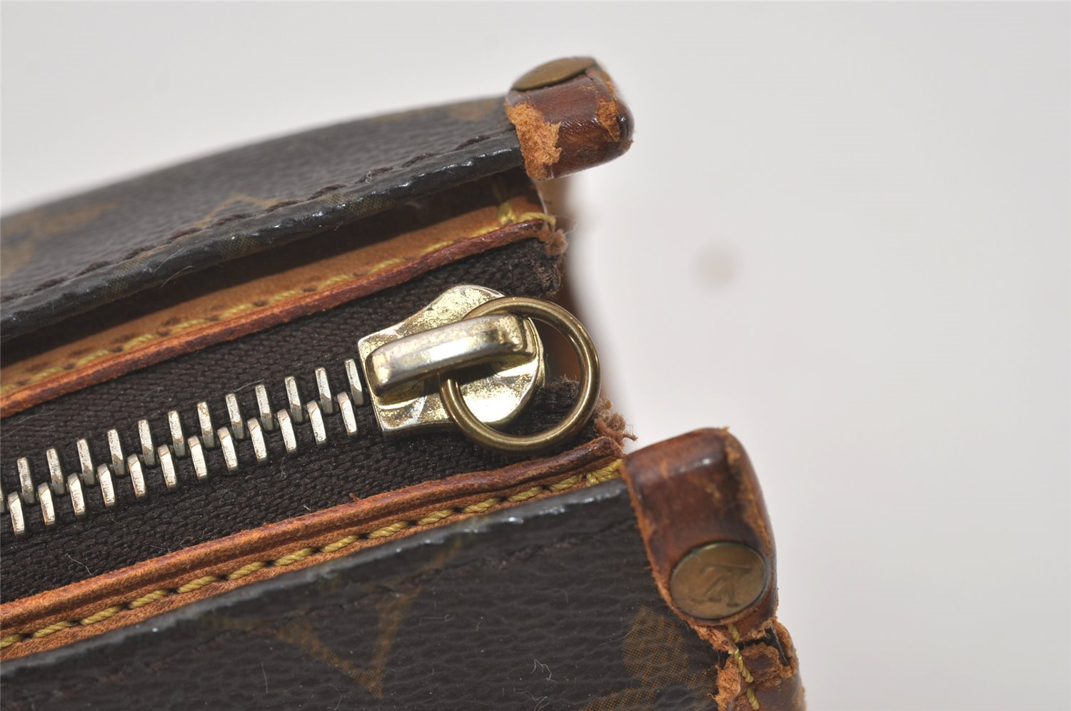 Authentic Louis Vuitton Monogram Popincourt Hand Bag M40009 LV 6126I