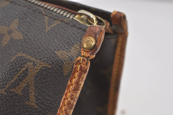 Authentic Louis Vuitton Monogram Popincourt Hand Bag M40009 LV 6126I