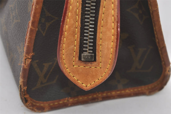 Authentic Louis Vuitton Monogram Popincourt Hand Bag M40009 LV 6126I