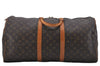 Authentic Louis Vuitton Monogram Keepall 55 Travel Boston Bag M41424 LV 6128D