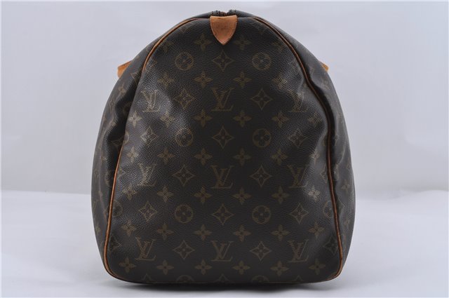 Authentic Louis Vuitton Monogram Keepall 55 Travel Boston Bag M41424 LV 6128D