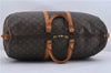 Authentic Louis Vuitton Monogram Keepall 55 Travel Boston Bag M41424 LV 6128D