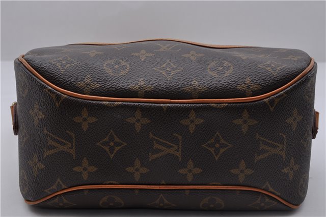 Authentic Louis Vuitton Monogram Blois Shoulder Cross Body Bag M51221 LV 6129D