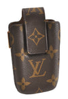 Authentic Louis Vuitton Monogram Etui TelePhone International PM M63064 LV 6129F