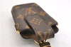 Authentic Louis Vuitton Monogram Etui TelePhone International PM M63064 LV 6129F