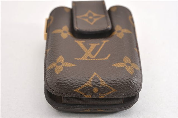 Authentic Louis Vuitton Monogram Etui TelePhone International PM M63064 LV 6129F