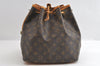 Authentic Louis Vuitton Monogram Petit Noe M42226 Shoulder Drawstring Bag 6129I