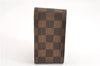Authentic Louis Vuitton Damier Etui Cigarette Case N63024 LV 6130F