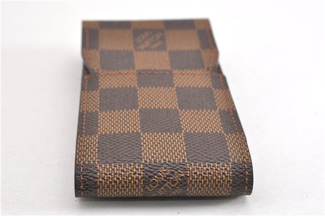 Authentic Louis Vuitton Damier Etui Cigarette Case N63024 LV 6130F