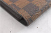 Authentic Louis Vuitton Damier Etui Cigarette Case N63024 LV 6130F
