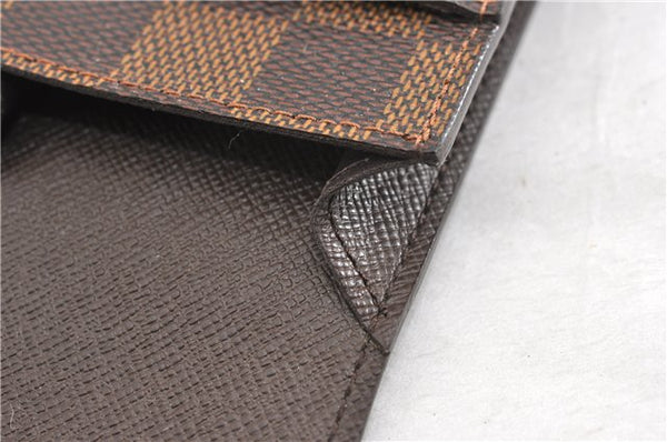 Authentic Louis Vuitton Damier Etui Cigarette Case N63024 LV 6130F