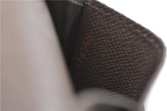 Authentic Louis Vuitton Damier Etui Cigarette Case N63024 LV 6130F