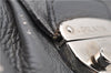 Authentic PRADA Leather Hand Shoulder Bag Purse Gray 6131C